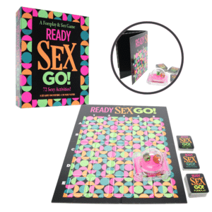 Ready Sex Go Game Bachelorette Adult Flirty Board Play Novelty Fun Gameset