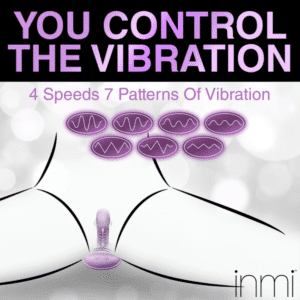 Inmi Thrusting Vibrating Silicone Grinder Rechargeable Pad Anal Stimulator