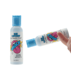 Smack Lickable Warming Massage Oil Sexual Enhancer Blue Raspberry Flavored