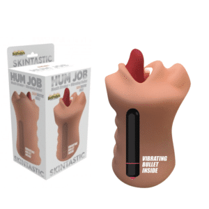 Skinsations Hum Blow Job Masturbator Mouth Tongue Vibrating Stroker