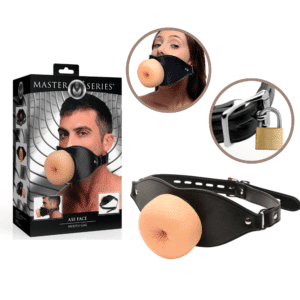 Ms Ass Face Mouth Gag Adjustable Bondage Gear Fantasy Fetish Sex Toy