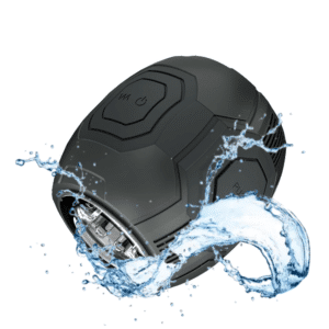 Dome X Vibrating Squeezable Rechargeable Open-Ended Penis Masturbator - Black