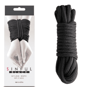 25-ft Japanese Bondage Rope - Black