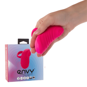 Envy Handheld Thumping Massager Rechargeable Finger Clitoral Vibrator