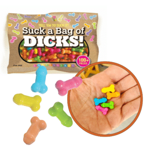 Candy Prints Bag Of Dicks Super Fun Penis Candy Pecker Bachelorette Party Items