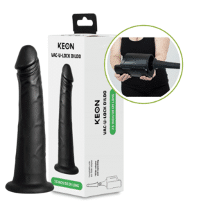 Silicone G-Spot Dildo – Black