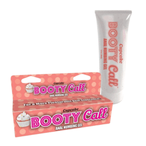 Booty Call Anal Numbing Gel Cupcake Flavored Enhance Intimate Moments