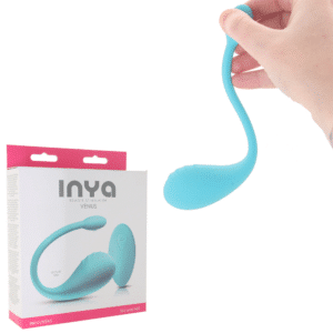 Vibrating Egg Rechargeable Bullet Vibrator - Teal