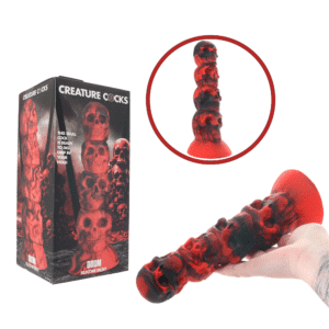 Creature Cock Doom Fantasy Dildo Non-Realistic Dong Suction Cup Base Sex Toy