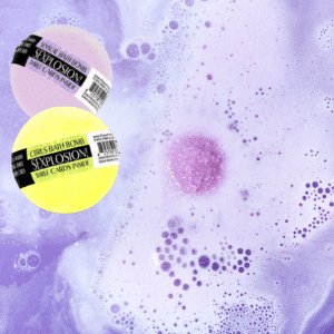 Sexplosion Hidden Couple Positions Bath Bomb 6pc Display