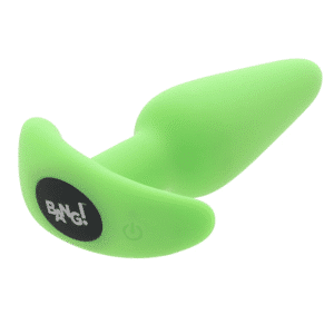 Bang Glow-In-The-Dark Remote Control Vibrating Rechargeable Butt Plug Vibrator