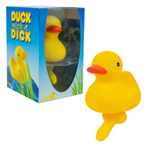 Duck With Dick Bath-Time Cheeky Toy Perfect For Gift Bachelorette Item