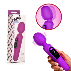 Bang Digital Silicone Wand Lightweight Travel-Friendly Clitoral Vibrator