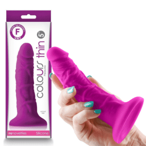 Purple Silicone Suction Cup Dildo