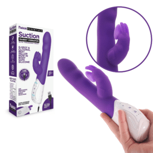 Rabbit Essential Silicone Suction Bunny Vibe Multi-Function Rechargeable Vibrator