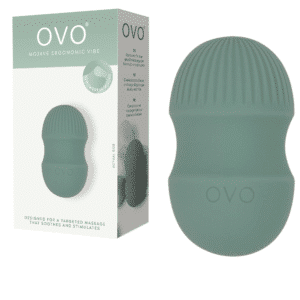 Ovo Earth Mojave Mini Rechargeable Silicone Clitoral Vibrator - Green