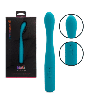 Sensuelle Chloe Nubii Rechargeable G-Spot Vibrator Multi-Speed Sex Toy- Blue