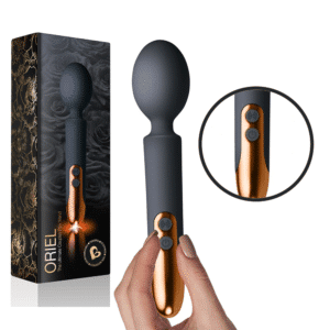 Oriel Rechargeable Wireless Massager Silicone Flexible Mini Wand Vibrator