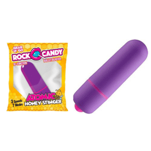 Rock Candy Atomic Honey Stinger Bullet Vibrator Clitoral Stimulator- 24/disp