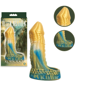 Alien Nation Komodo Penis Extender Silicone Fantasy Cock Extension Enhancer For Men