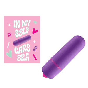 Naughtyvibes Self Care Era Greet Card With Vibrating Bullet Vibrator