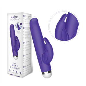 Trc Mini Rabbit Vibrator Rechargeable Multi-Speed Clitoral Stimulator -Purple