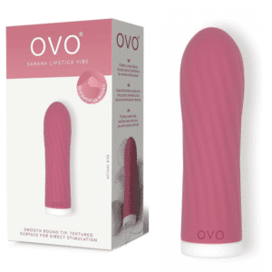 Ovo Earth Sahara Silicone Lipstick Clitoral Vibrator Rechargeable Multi-Speed Sex Toy