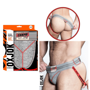 Champ JockStrap Breathable Fabric Supporter Brief Open Back Underwear - XL