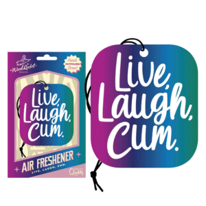 Live Laugh Cum Air Freshener Easy to Hang Compact Versatile Long-Lasting Fragrance