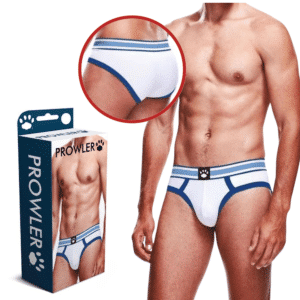 Prowler Male Lingerie Breathable Underpants Two-Toned Color Brief Underwear - Medium