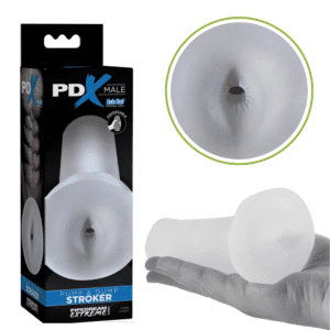 Pocket Anal Masturbation Sleeve - Clear