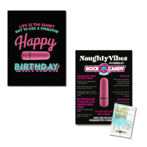 Petite Bullet Vibrator and Greeting Card