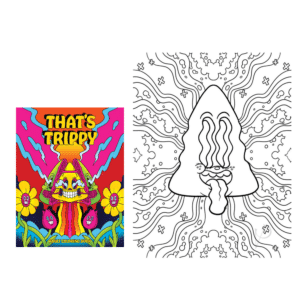 Thats Trippy Coloring Book Bachelorette Party Gift Novelty Ideas Accessory