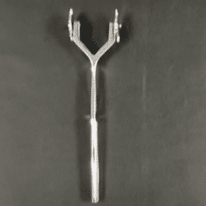 Rouge Medical Play Stainless Steel 2 Prong Wartenburg Double Sex Pinwheel