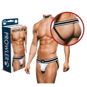 Prowler Sexy Lingerie Brief Breathable Backless Two-tone Jock Strap Underwear - Large