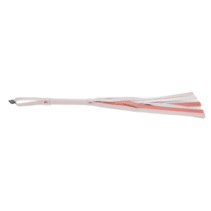 Sandm Peaches N Creame Spanking Leather Flogger BDSM Fetish Whip Bondage Gear