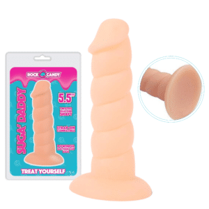 Rock Candy Sugar Daddy 5.5 Inches Dong Harness Compatible Suction Cup Dildo