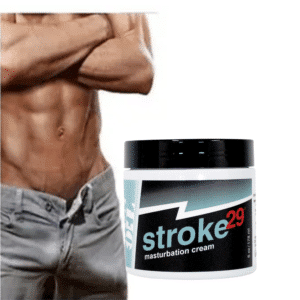 Gun Oil Stroke 29 Masturbation Cream Long-Lasting Glide Unscented For Men -6oz Jar