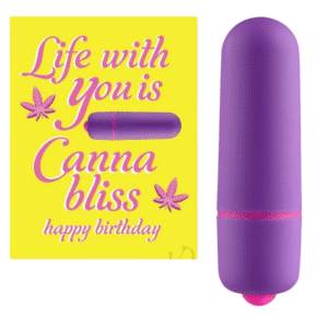 Petite Bullet Vibrator and Greeting Card