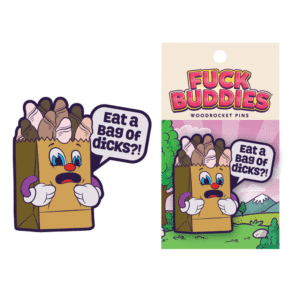 Fuck Buddies Bag Of Dicks Enamel Pin Bachelorette Accessories Gift Idea