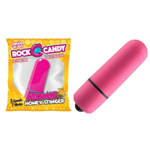 Rock Candy Atomic Honey Stinger Bullet Vibrator Clitoral Stimulator- 24/disp