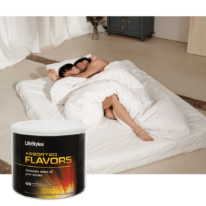 Lifestyle 40 Premium Condoms Bowl Male Lubricated Latex Condoms Assorted Flavors