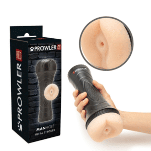 Prowler Red Manhole Stroker Travel-Friendly Waterproof Masturbator