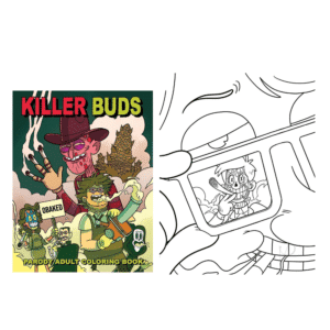 Killer Buds Coloring Book Bachelorette Party Gift Novelty Ideas Accessory