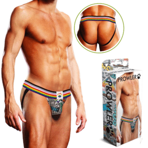 Sexy Clothing Male Bondage Underwear Rainbow - Medium