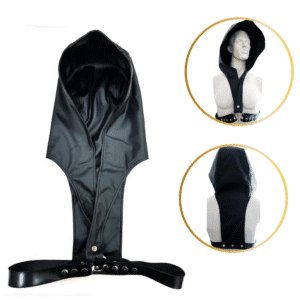 Multiple Snap Hoodie Harness Sex Hoods For Men