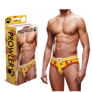 Prowler Fruits Brief Men's Breathable Trunks Print Bathing Beach Wear Surf - Yellow