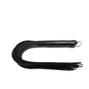 Rouge Leather Spiral Flogger BDSM Bondage Gear Fantasy Fetish Sex Toy