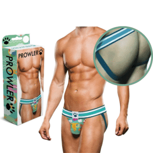 Prowler Beach Jockstrap Men's Briefs Swimming Trunks Sexy Stretchy Underwear -Medium