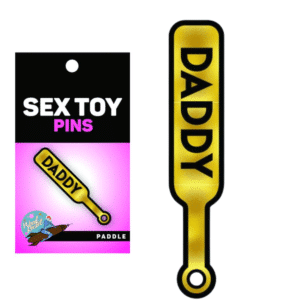 Paddle Daddy Enamel Pin Compact Novelty Gift Ideas Accessory